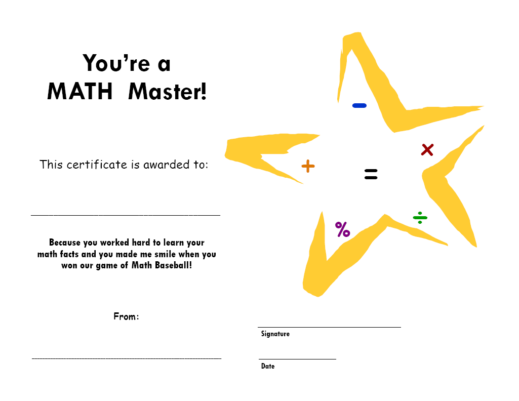 "Math Master" from Long Beach BLAST